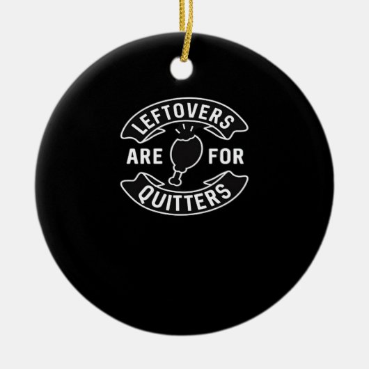 Die Bedienelemente sind für Quitters essenziell mi Keramik Ornament (Vorne)