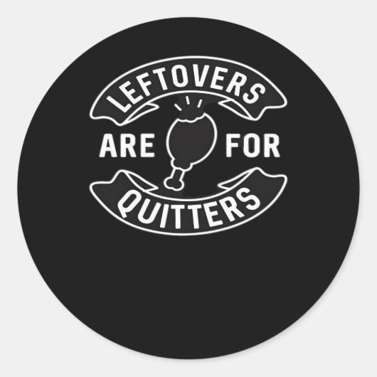 Die Bedienelemente sind für Quitters essenziell mi Runder Aufkleber (Vorderseite)