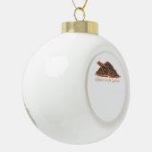 Die Bedienelemente sind für Quitters Graphic Class Keramik Kugel-Ornament (Links)