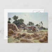 Die Bedrohung 1896 Postkarte (Vorne/Hinten)