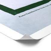 Die Bedrohung der Meere überwinden - Freiheitsanle Poster (Ecke)