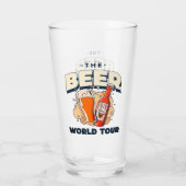 Die Beer World Tour Pint Glas (Rückseite)