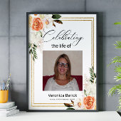 Die Beerdigung der Blumen Poster