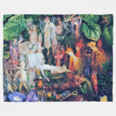 Die Beerdigung der Märchen, John Anster Fitzgerald Fleecedecke (Vorderseite (Horizontal))