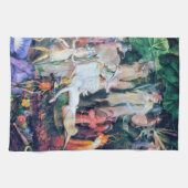 Die Beerdigung der Märchen, John Anster Fitzgerald Geschirrtuch (Horizontal)