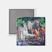 Die Beerdigung der Märchen, John Anster Fitzgerald Magnet (Vorderseite/Rückseite)