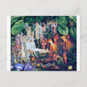 Die Beerdigung der Märchen, John Anster Fitzgerald Postkarte (Vorderseite)