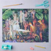 Die Beerdigung der Märchen, John Anster Fitzgerald Seidenpapier (Basteln)