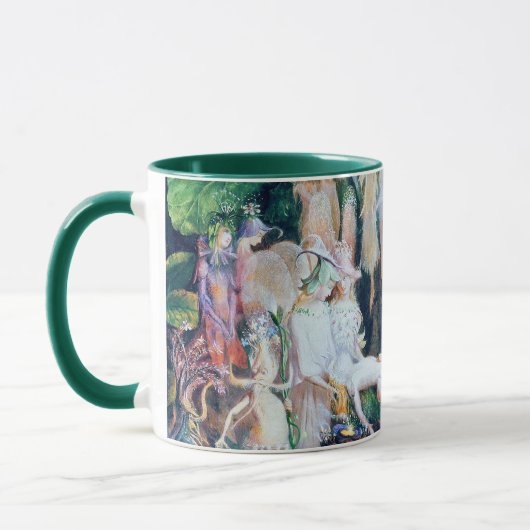 Die Beerdigung der Märchen, John Anster Fitzgerald Tasse (Links)