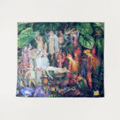 Die Beerdigung der Märchen, John Anster Fitzgerald Wandteppich (Vorderseite (Horizontal))