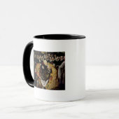 Die Beerdigung der Zählung Orgaz Tasse (Vorderseite Links)