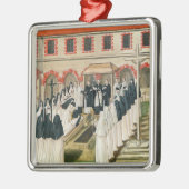 Die Beerdigung einer Nonne, von 'l'Abbaye De Ornament Aus Metall (Links)