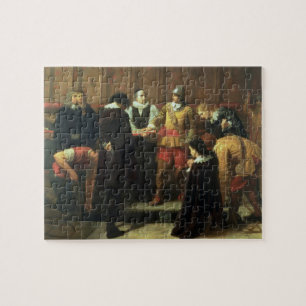 Die Beerdigung von Charles I (1600-49) in St Puzzle