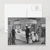 Die Beerdigung von Garibaldi in Caprera Postkarte (Vorne/Hinten)