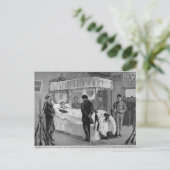 Die Beerdigung von Garibaldi in Caprera Postkarte (Stehend Vorderseite)