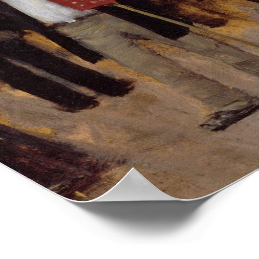 Die Beerdigung von Victor Hugo Poster (Ecke)