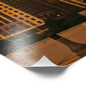 Die Beere in Chicago bei Sonnenaufgang Fotodruck (Ecke)