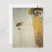 Die Beethoven-Frieze: Das lange Bestreben nach Glü Postkarte (Vorne/Hinten)