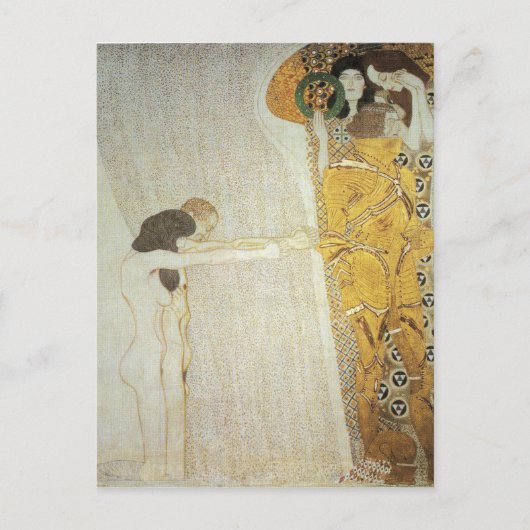 Die Beethoven-Frieze: Das lange Bestreben nach Glü Postkarte (Vorderseite)