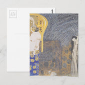 Die Beethoven-Frieze: Die feindseligen Power. Far Postkarte (Vorne/Hinten)