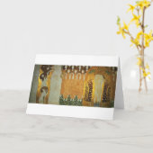 Die Beethoven-Frieze: Die Lange für das Glück Fi Karte (Gelbe Blume)