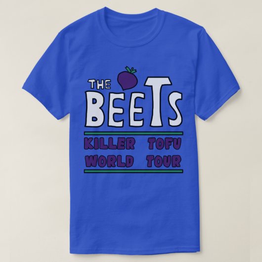 Die BeETS Killer Tofu Tour T-Shirt (Design vorne)