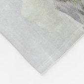 Die Beförderung der Märchenkönigin | Elf World Fleecedecke (Ecke)