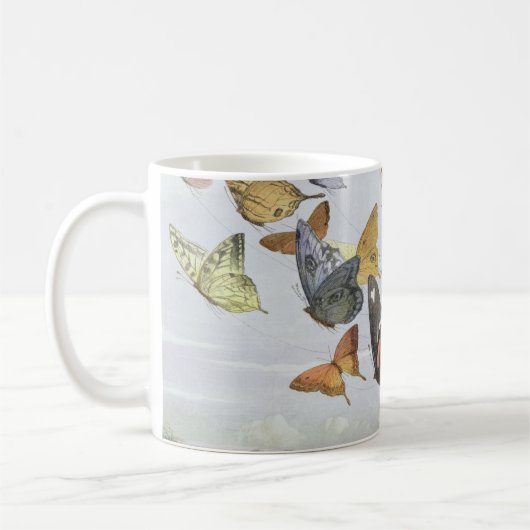 Die Beförderung der Märchenkönigin | Elf World Kaffeetasse (Links)