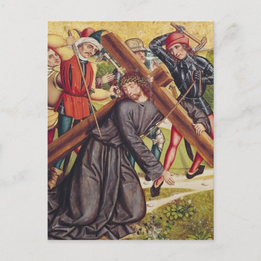 Die Beförderung des Kreuzes Postkarte (Vorderseite)