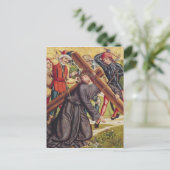 Die Beförderung des Kreuzes Postkarte (Stehend Vorderseite)