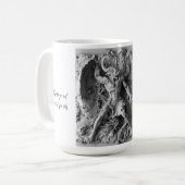Die Befreiung der bösen Ghost-Legende Kaffeetasse (Vorderseite Links)