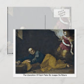 Die Befreiung des heiligen Peter durch Jusepe de R Postkarte (Vorne/Hinten)