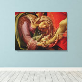 Die Begehung Christi Leinwanddruck (Insitu (Holzboden))