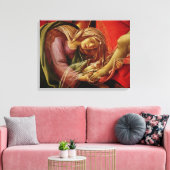 Die Begehung Christi Leinwanddruck (Insitu (Wohnzimmer))