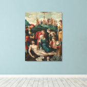 Die Begehung Christi Leinwanddruck (Insitu (Holzboden))