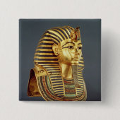 Die Begräbnismaske von Tutankhamun Button (Vorderseite)