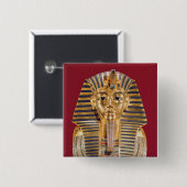 Die Begräbnismaske von Tutankhamun Button (Vorne & Hinten)