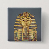 Die Begräbnismaske von Tutankhamun Button (Vorderseite)