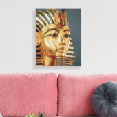 Die Begräbnismaske von Tutankhamun Leinwanddruck (Insitu (Wohnzimmer))