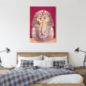Die Begräbnismaske von Tutankhamun Leinwanddruck (Insitu (Schlafzimmer))