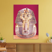 Die Begräbnismaske von Tutankhamun Leinwanddruck (Insitu (Wohnzimmer))
