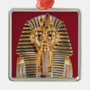 Die Begräbnismaske von Tutankhamun Ornament Aus Metall