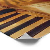 Die Begräbnismaske von Tutankhamun Poster (Ecke)