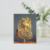 Die Begräbnismaske von Tutankhamun Postkarte (Stehend Vorderseite)