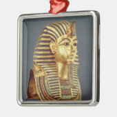 Die Begräbnismaske von Tutankhamun Silbernes Ornament (Links)