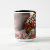 Die Begrüßung der Saison mit Ornamenten Tasse (Zentrum)