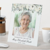 Die Begrüßung des Lebens-Fotos Sockelschild (In Situ)