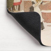 Die Begrüßung des Postboten von Robert Walker Macb Mousepad (Ecke)