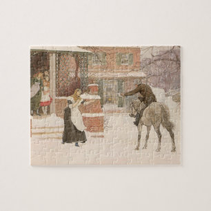 Die Begrüßung des Postboten von Robert Walker Macb Puzzle