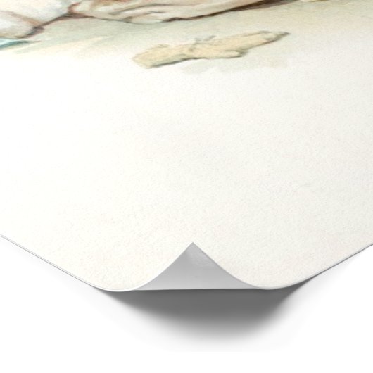 Die Begrüßungs-Zuhause Poster (Ecke)